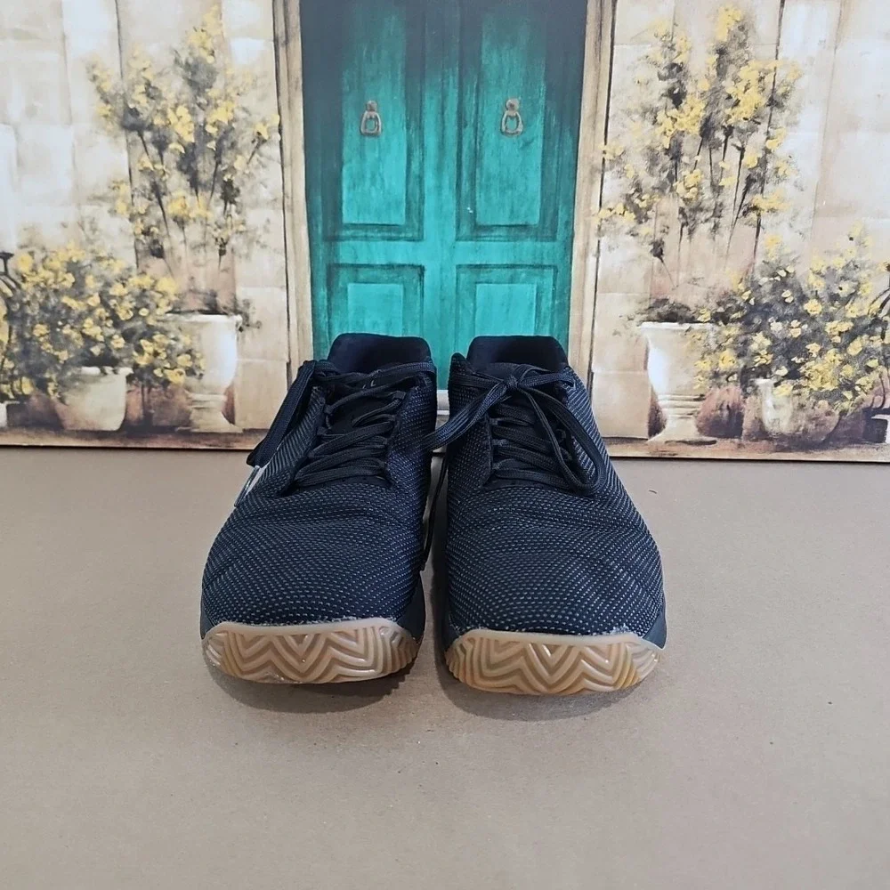 NOBULL SuperFabric Trainer Lace Up Shoes | Black Gum Men's 12.5Women's Size‎ 14
